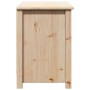 Mueble de TV de madera maciza de pino 103x36,5x52 cm