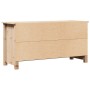 Mueble de TV de madera maciza de pino 103x36,5x52 cm