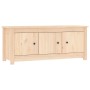 Mueble zapatero de madera maciza de pino 110x38x45,5 cm