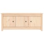 Mueble zapatero de madera maciza de pino 110x38x45,5 cm