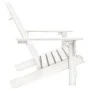 2-seater Adirondack garden chair in white fir wood by vidaXL, Garden chairs - Ref: Foro24-315899, Price: 117,79 €, Discount: %