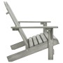 Adirondack 2-Sitzer Gartenstuhl massives Tannenholz grau von vidaXL, Gartenstühle - Ref: Foro24-315900, Preis: 131,56 €, Raba...