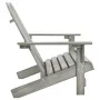 Silla Adirondack de jardín 2 plazas madera maciza abeto gris de vidaXL, Sillas de jardín - Ref: Foro24-315900, Precio: 128,36...