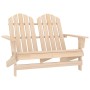 Adirondack Gartenstuhl 2 Sitze, massives Tannenholz von vidaXL, Gartenstühle - Ref: Foro24-315902, Preis: 120,00 €, Rabatt: %