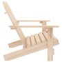 Adirondack Gartenstuhl 2 Sitze, massives Tannenholz von vidaXL, Gartenstühle - Ref: Foro24-315902, Preis: 120,00 €, Rabatt: %