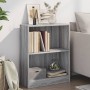 Estantería madera de ingeniería gris Sonoma 60x24x76 cm en Librerías y estanterías | Comprar online en Foro24