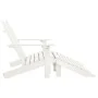 Silla Adirondack de jardín 2 plazas madera maciza abeto blanco de vidaXL, Sillas de jardín - Ref: Foro24-315909, Precio: 130,...