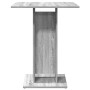 Mesa de bistró madera contrachapada gris Sonoma 60x60x75 cm