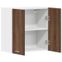 Armario colgante "Lyon" roble marrón 60x31x60 cm madera de