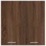 Armario colgante "Lyon" roble marrón 60x31x60 cm madera de