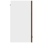 Armario colgante "Lyon" roble marrón 60x31x60 cm madera de