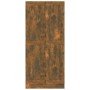 Estantería madera contrachapada roble ahumado 82,5x30,5x185,5cm