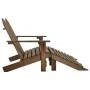 2-Sitzer Adirondack-Gartenstuhl aus braunem Tannenholz von vidaXL, Gartenstühle - Ref: Foro24-315911, Preis: 137,71 €, Rabatt: %