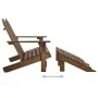 2-Sitzer Adirondack-Gartenstuhl aus braunem Tannenholz von vidaXL, Gartenstühle - Ref: Foro24-315911, Preis: 137,71 €, Rabatt: %