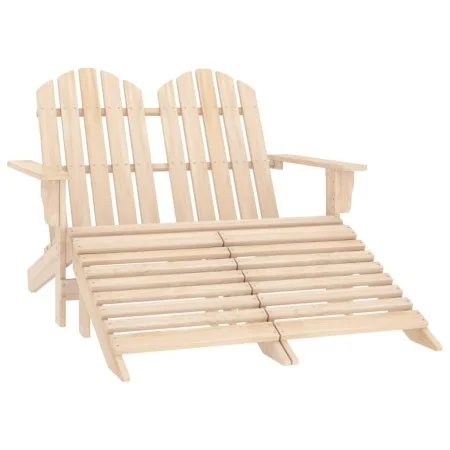 Adirondack Gartenbank für 2 Personen aus Fichtenholz. von vidaXL, Gartenstühle - Ref: Foro24-315912, Preis: 122,40 €, Rabatt: %