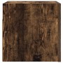 Muebles para TV de pared 4 uds roble ahumado 30,5x30x30 cm