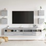 Muebles para TV de pared 4 uds gris Sonoma 30,5x30x30 cm en Muebles TV | Comprar online en Foro24