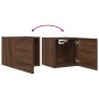 Muebles para TV de pared 2 uds roble marrón 30,5x30x30 cm en Muebles TV | Comprar online en Foro24