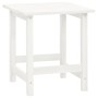 Adirondack chair with ottoman and garden table solid white spruce by vidaXL, Garden sets - Ref: Foro24-315919, Price: 77,48 €...
