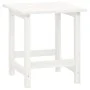 Adirondack-Stuhl mit Ottomane und Gartentisch aus massiver Weißfichte von vidaXL, Gartensets - Ref: Foro24-315919, Preis: 76,...