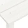 Adirondack-Stuhl mit Ottomane und Gartentisch aus massiver Weißfichte von vidaXL, Gartensets - Ref: Foro24-315919, Preis: 76,...