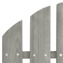 Adirondack-Stuhl mit Ottomane und Gartentisch aus massiver grauer Fichte von vidaXL, Gartensets - Ref: Foro24-315920, Preis: ...