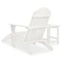 Adirondack chair with ottoman and garden table solid white spruce by vidaXL, Garden sets - Ref: Foro24-315929, Price: 90,01 €...
