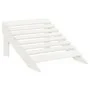 Adirondack chair with ottoman and garden table solid white spruce by vidaXL, Garden sets - Ref: Foro24-315929, Price: 90,01 €...