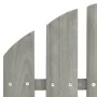 Adirondack-Stuhl mit Ottomane und Gartentisch aus massiver grauer Fichte von vidaXL, Gartensets - Ref: Foro24-315930, Preis: ...
