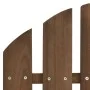 Adirondack-Stuhl mit Ottomane und Gartentisch aus massiver brauner Fichte von vidaXL, Gartensets - Ref: Foro24-315931, Preis:...