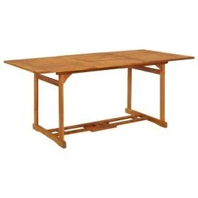 Garden dining table 180x90x75 cm solid acacia wood by vidaXL, Garden tables - Ref: Foro24-315945, Price: 211,31 €, Discount: %