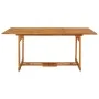 Garden dining table 180x90x75 cm solid acacia wood by vidaXL, Garden tables - Ref: Foro24-315945, Price: 211,31 €, Discount: %