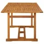 Garden dining table 180x90x75 cm solid acacia wood by vidaXL, Garden tables - Ref: Foro24-315945, Price: 211,31 €, Discount: %