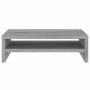 Soporte de monitor madera contrachapada gris Sonoma 42x24x13 cm en Muebles TV | Comprar online en Foro24