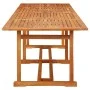 Garden dining table 280x90x75 cm solid acacia wood by vidaXL, Garden tables - Ref: Foro24-315947, Price: 343,22 €, Discount: %