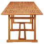 Garten-Esstisch 280x90x75 cm aus massivem Akazienholz von vidaXL, Gartentische - Ref: Foro24-315947, Preis: 350,73 €, Rabatt: %