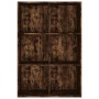 Estantería/Aparador contrachapada roble ahumado 66x30x98 cm