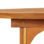 Solid acacia wood dining table for garden, 220x90x75 cm by vidaXL, Garden tables - Ref: Foro24-315949, Price: 230,17 €, Disco...