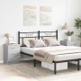 Mesitas de noche 2 uds madera gris Sonoma 38x35x56 cm