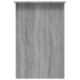 Escritorio de madera contrachapada gris Sonoma 100x50x76 cm en Escritorios | Comprar online en Foro24