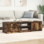 Mueble para TV madera contrachapada roble ahumado 140x40x35,5cm