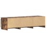Mueble para TV madera contrachapada roble ahumado 140x40x35,5cm