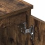 Mueble para TV madera contrachapada roble ahumado 140x40x35,5cm