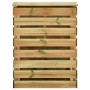 Compostador de láminas madera de pino impregnada 80x50x100 cm de vidaXL, Compostadores - Ref: Foro24-316062, Precio: 75,89 €,...