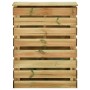 Compostador de láminas madera de pino impregnada 80x50x100 cm de vidaXL, Compostadores - Ref: Foro24-316062, Precio: 75,89 €,...
