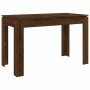 Mesa de comedor madera de ingeniería marrón roble 120x60x76 cm en Mesas de cocina y de comedor | Comprar online en Foro24