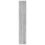 Estantería de 4 niveles contrachapada gris Sonoma 60x24x142 cm