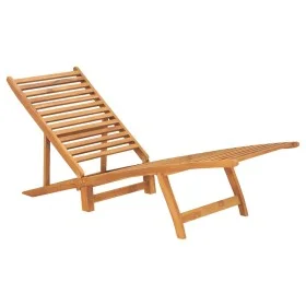 Sonnenliege aus massivem Teakholz von vidaXL, Liegen - Ref: Foro24-316151, Preis: 103,58 €, Rabatt: %