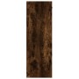 Mueble de almacenaje roble ahumado 60x29,5x90 cm