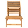 Tumbona de madera maciza de teca de vidaXL, Tumbonas - Ref: Foro24-316151, Precio: 104,52 €, Descuento: %